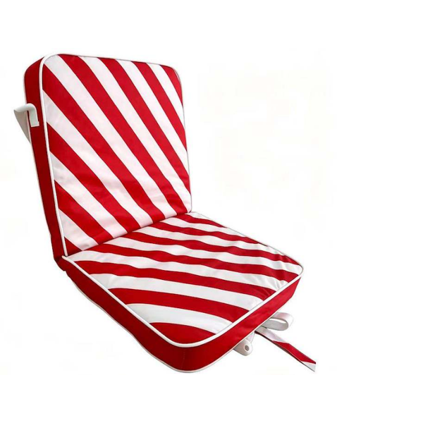 Recline Lounge Chair Red Riviera