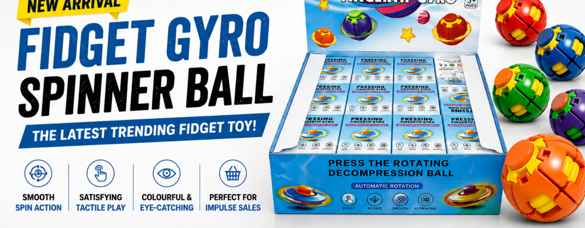 Fidget Gyro Spinner Ball Wholesale UK