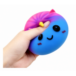hand squeezing the dumpling face