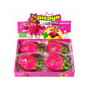 LS2001-20 Jumbo Dragon fruit Squishy Pack Of 6
