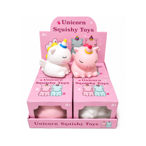 LS2001-24 Jumbo Unicorn Squishy Pack of 4