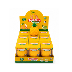 LS2001-9 Jumbo Pineapple Squishy Pack Of 9