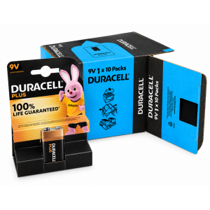 Duracell wholesale 9V pack of 10